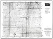 Sumner County, Caldwell, Wellington, Oxford, Conway Springs, Belle Plaine, Mulvane, Rome, Kansas State Atlas 1958 County Highway Maps
